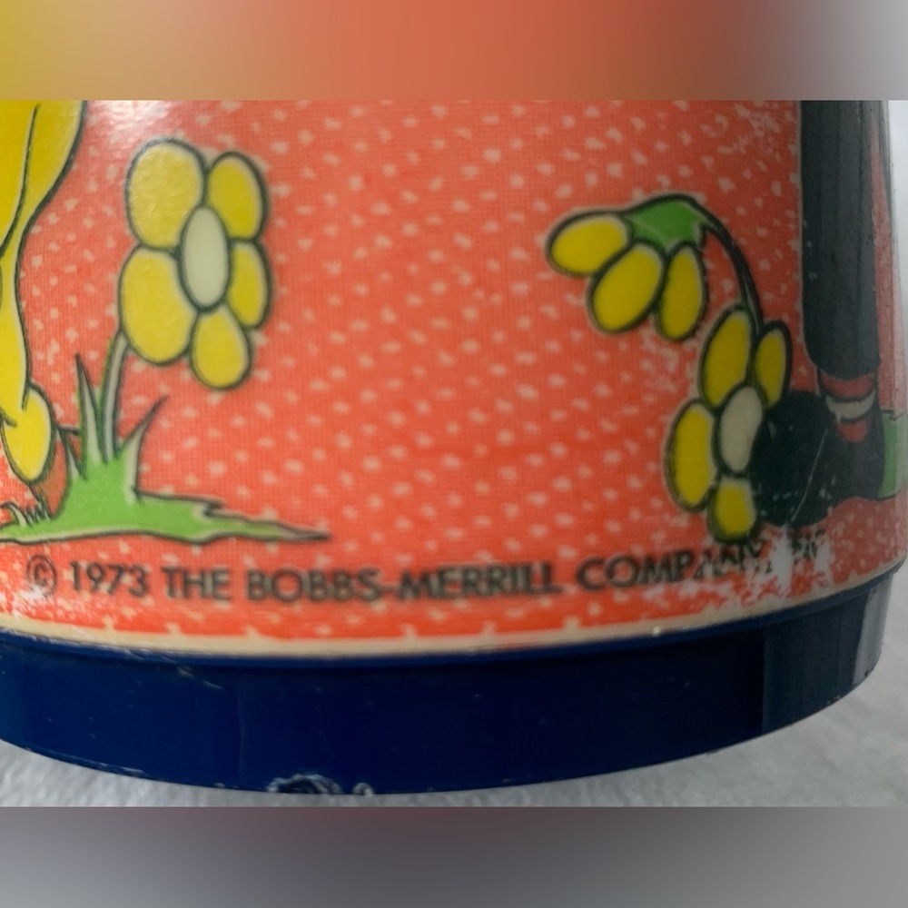 3/$30 1973 Raggedy Ann & Andy Thermos – Bobbs-Merrill Co. –Vintage Collectible - Picture 10 of 14